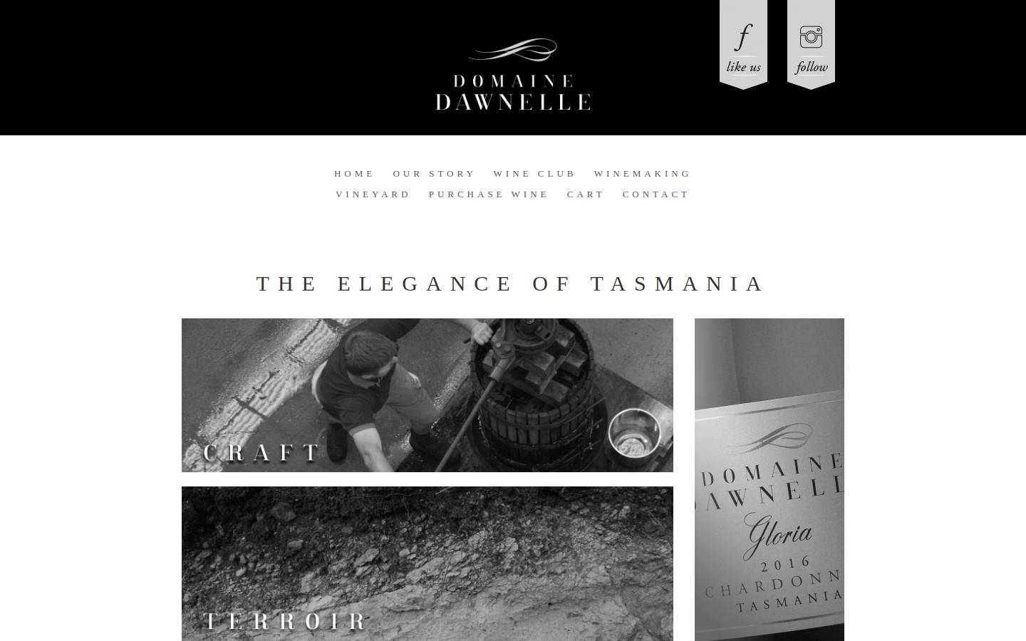 domainedawnelle.com homepage screenshot