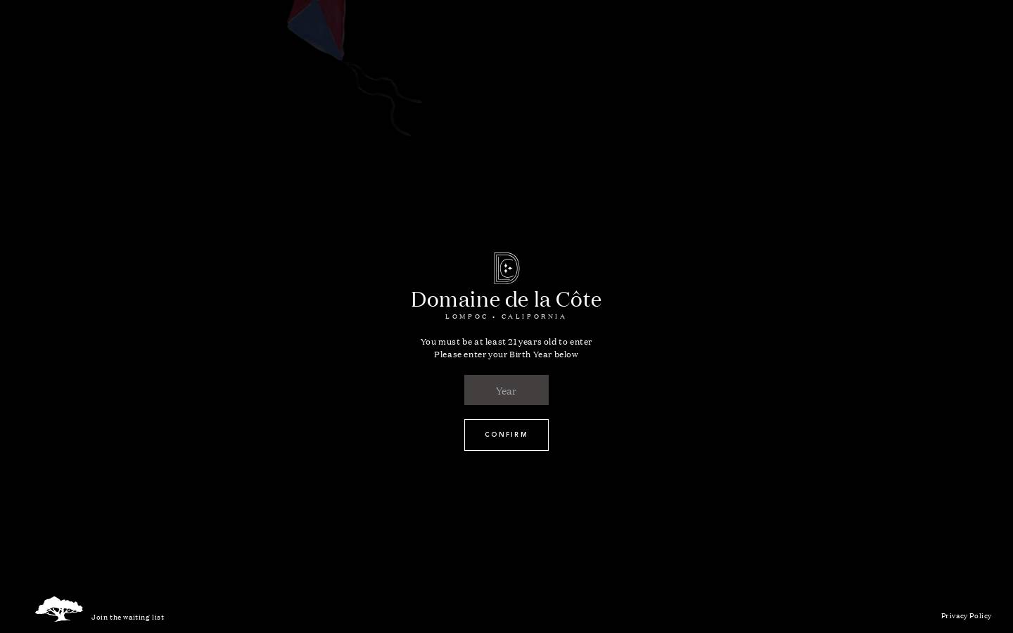 domainedelacote.com homepage screenshot