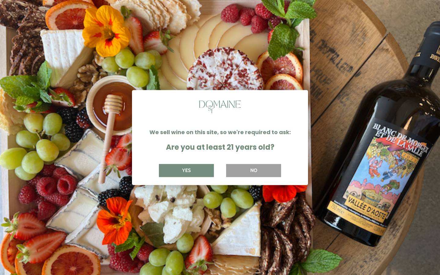 domainesf.com homepage screenshot