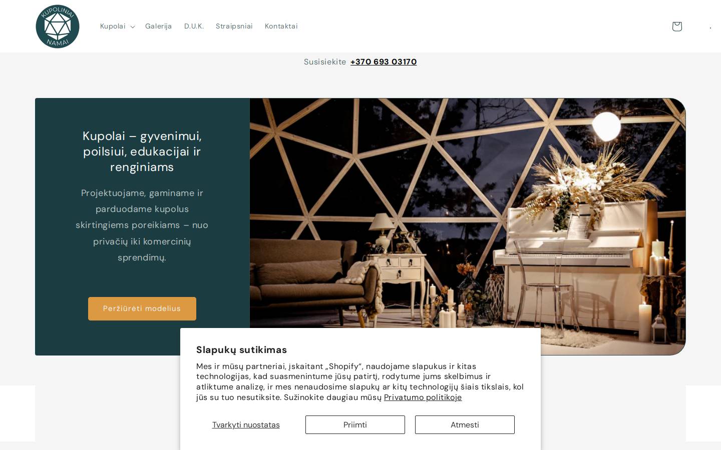 domecore.com homepage screenshot