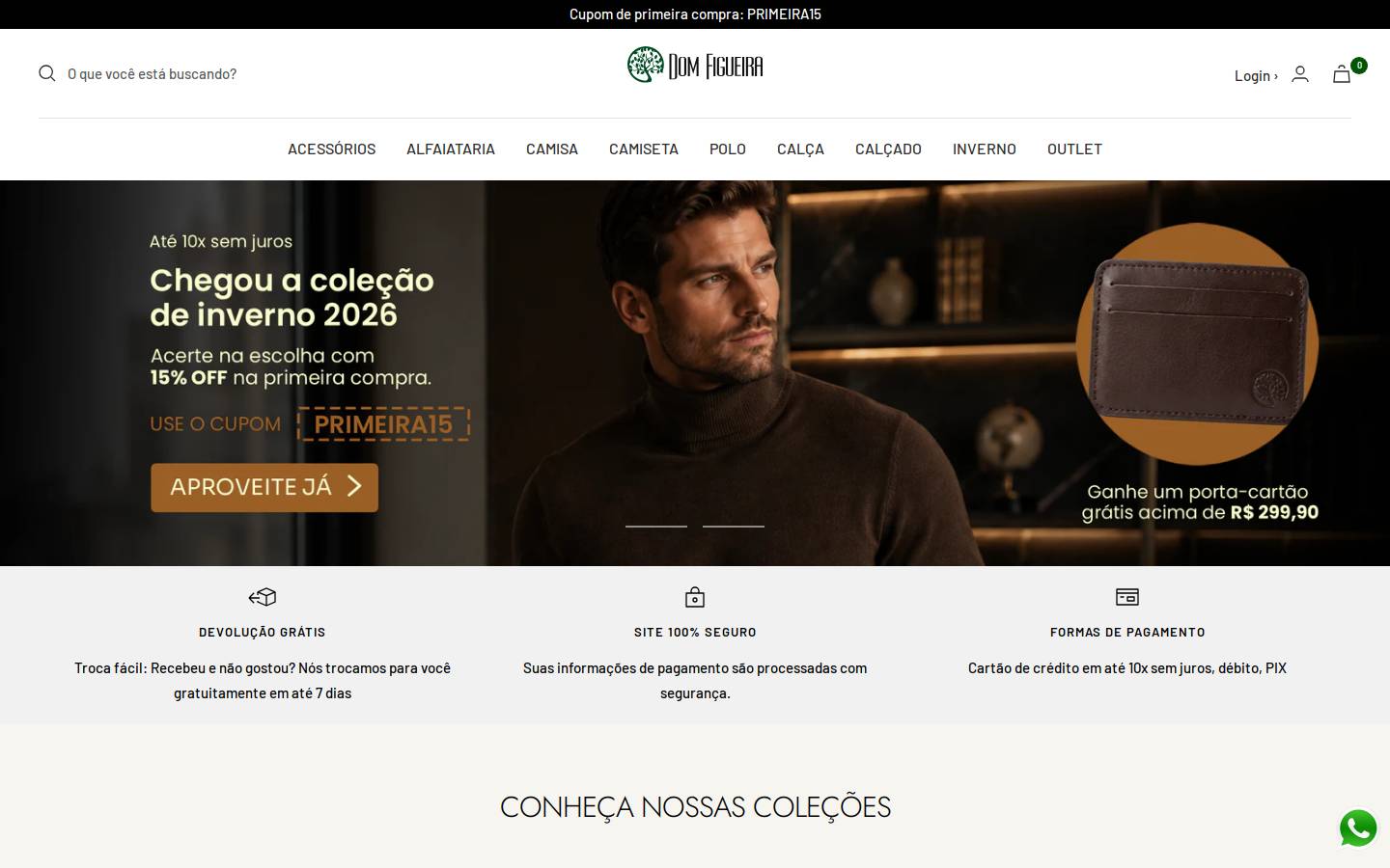 domfigueira.com.br homepage screenshot