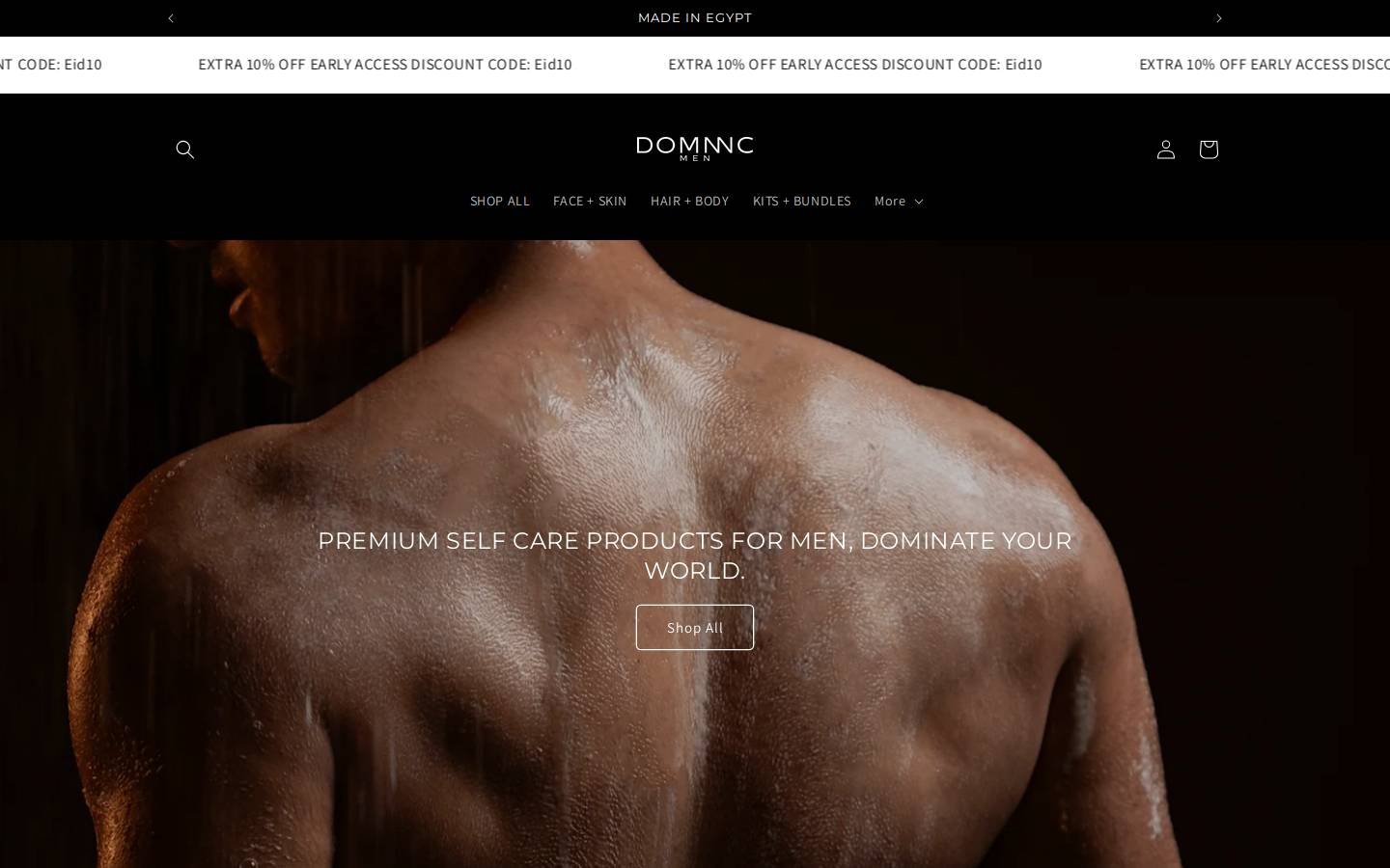 domnnc.com homepage screenshot