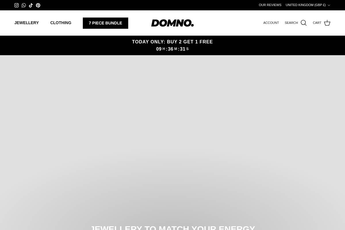 domno.com homepage screenshot