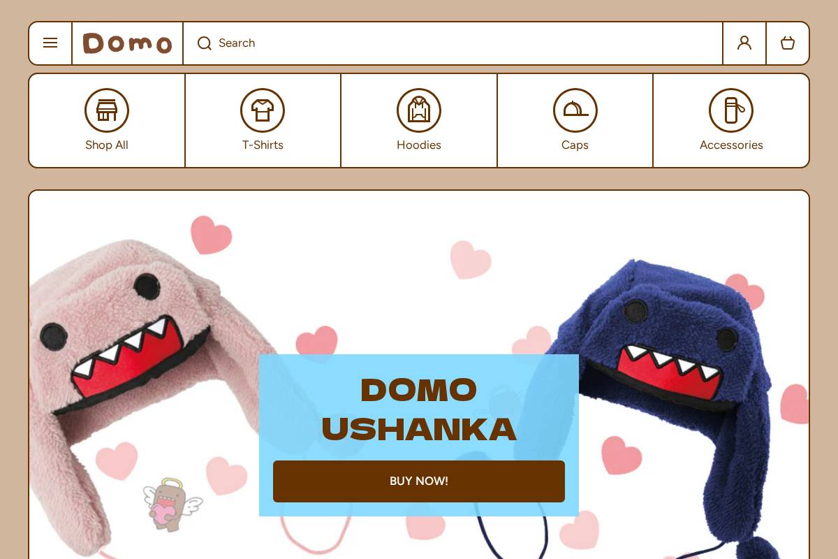 domokun.net homepage screenshot