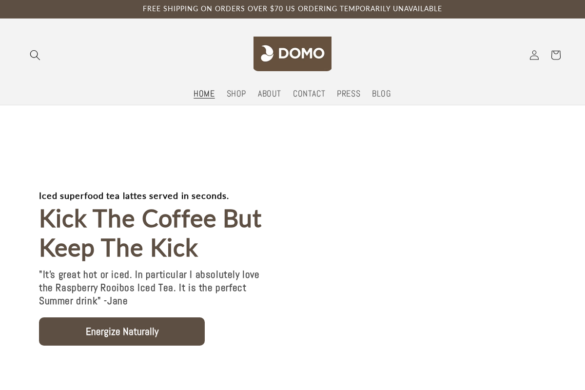 domotea.com homepage screenshot