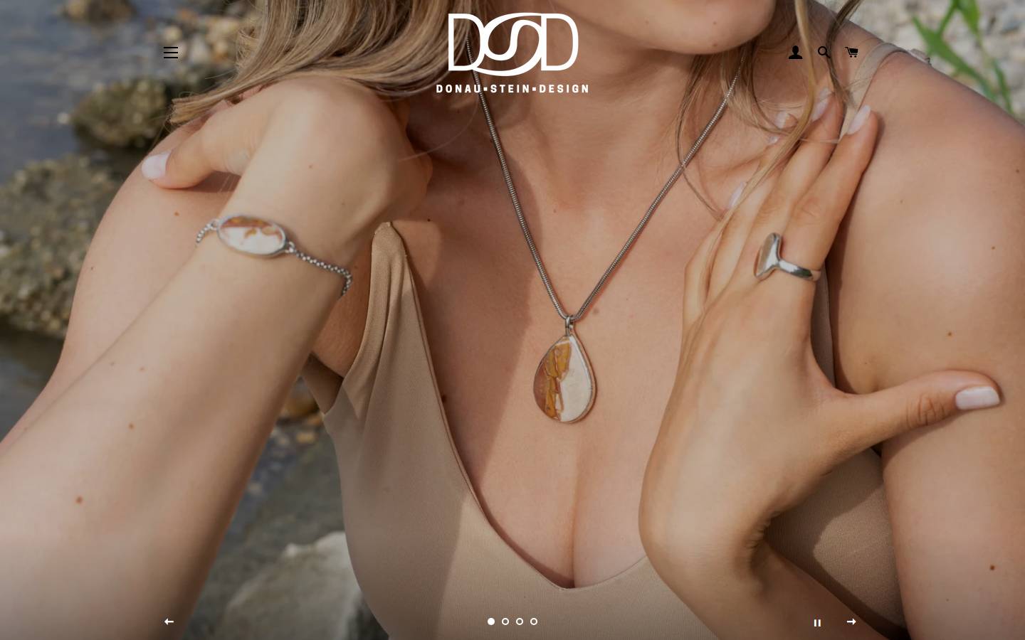donausteindesign.de homepage screenshot