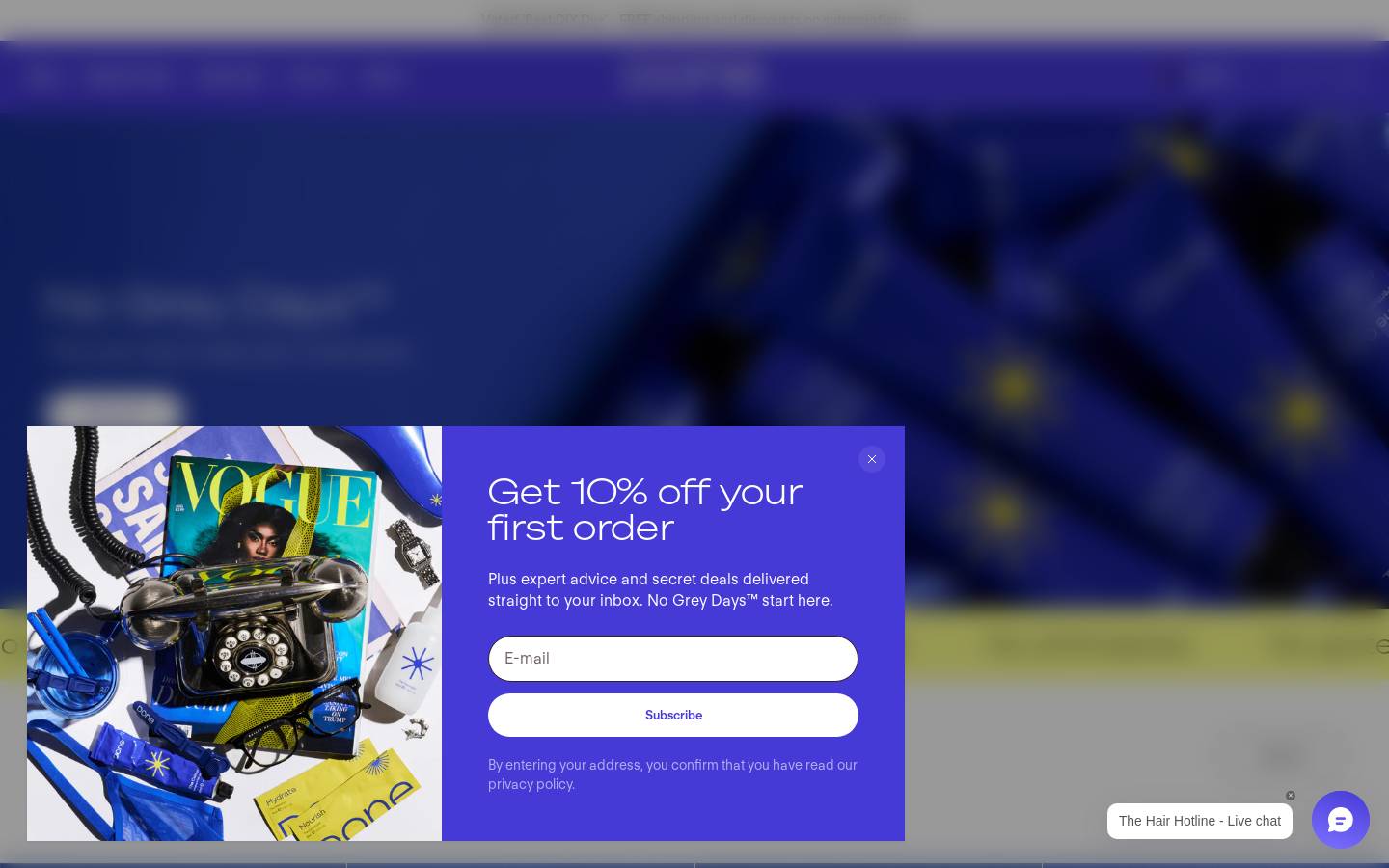 donehair.co homepage screenshot