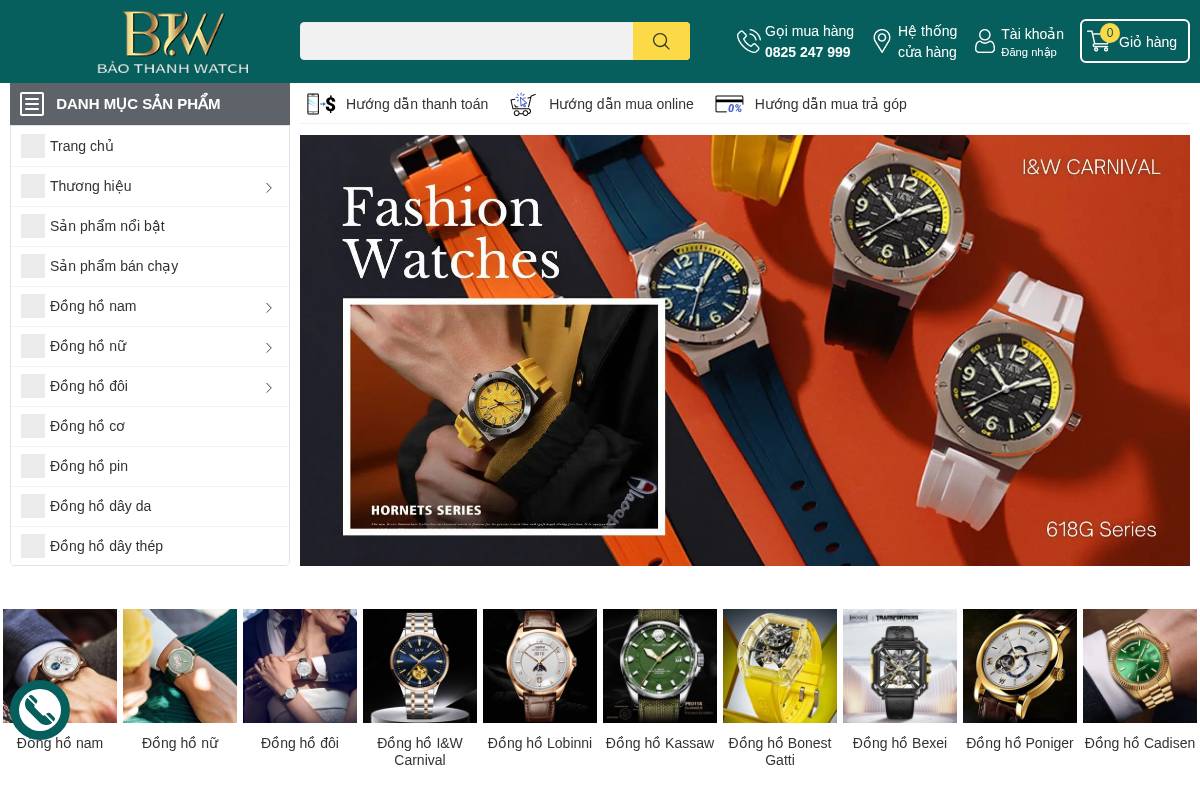 donghobaothanh.vn homepage screenshot