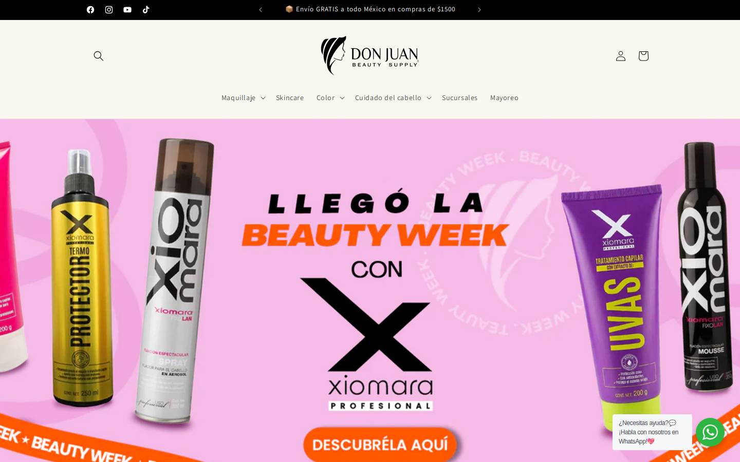 donjuan.mx homepage screenshot