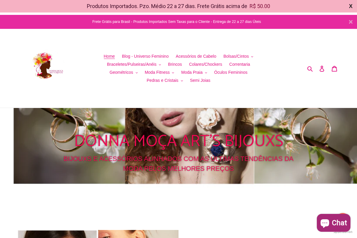 donnamocaartsbijoux.com homepage screenshot