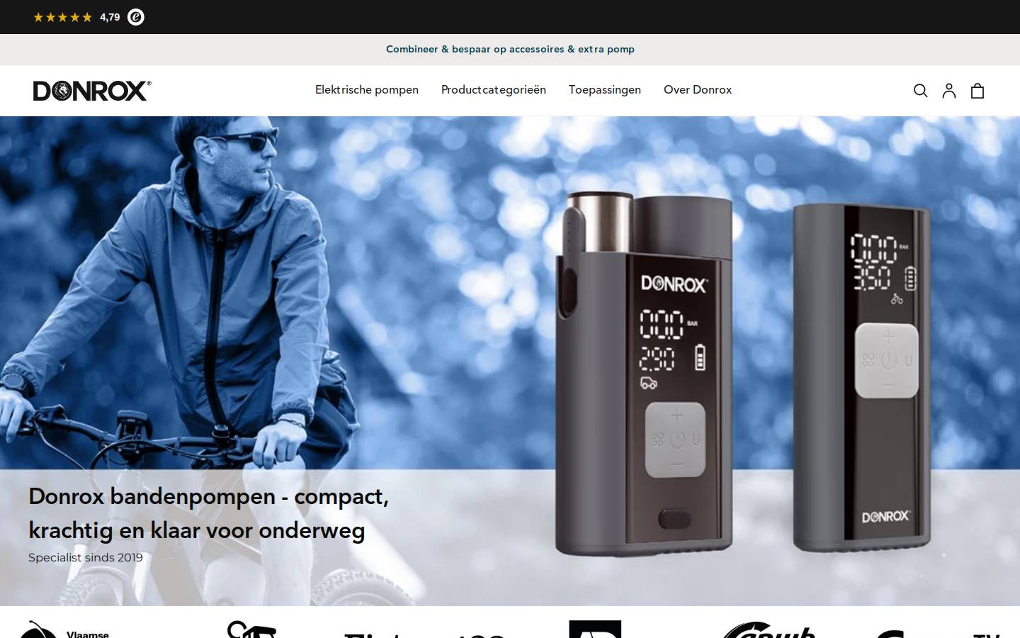 Donrox homepage screenshot