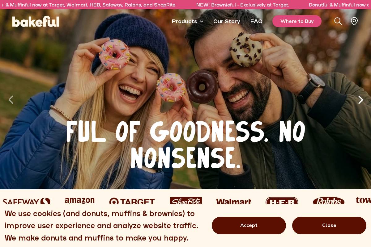 donutful.com homepage screenshot
