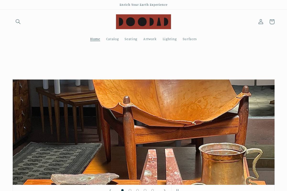 doo-dad.com homepage screenshot