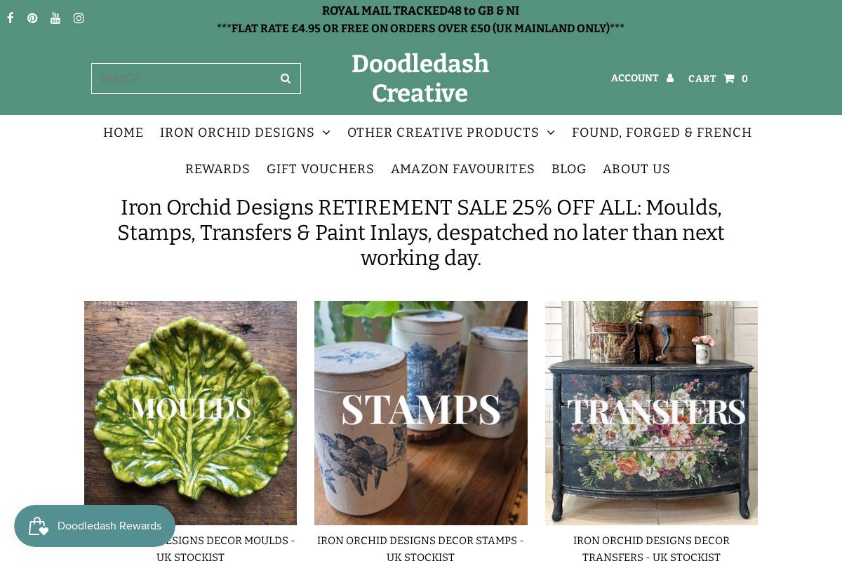 doodledash.co.uk homepage screenshot
