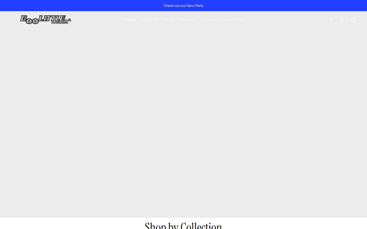 doolittletrailerparts.com homepage screenshot