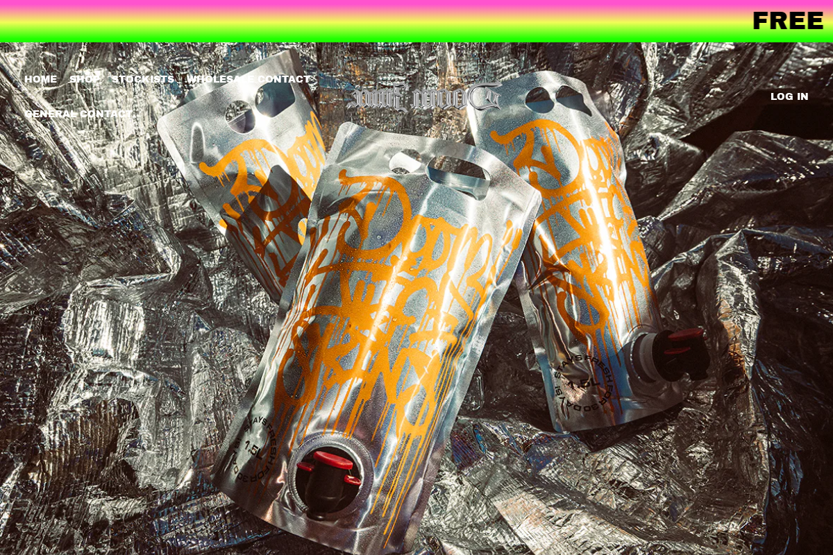 Doom Juice Worldwide homepage screenshot