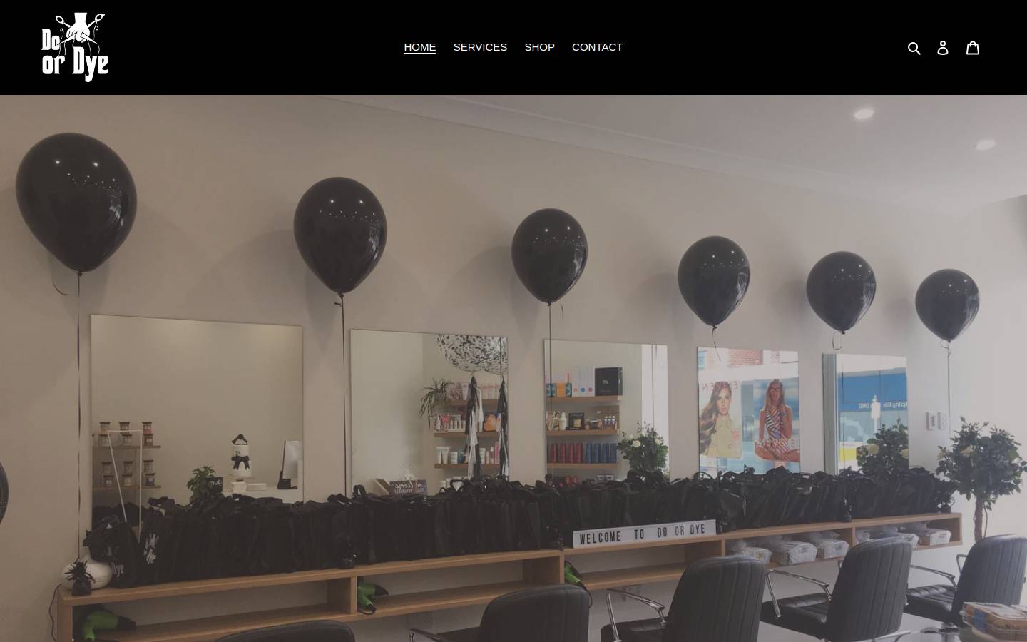 doordye.com.au homepage screenshot
