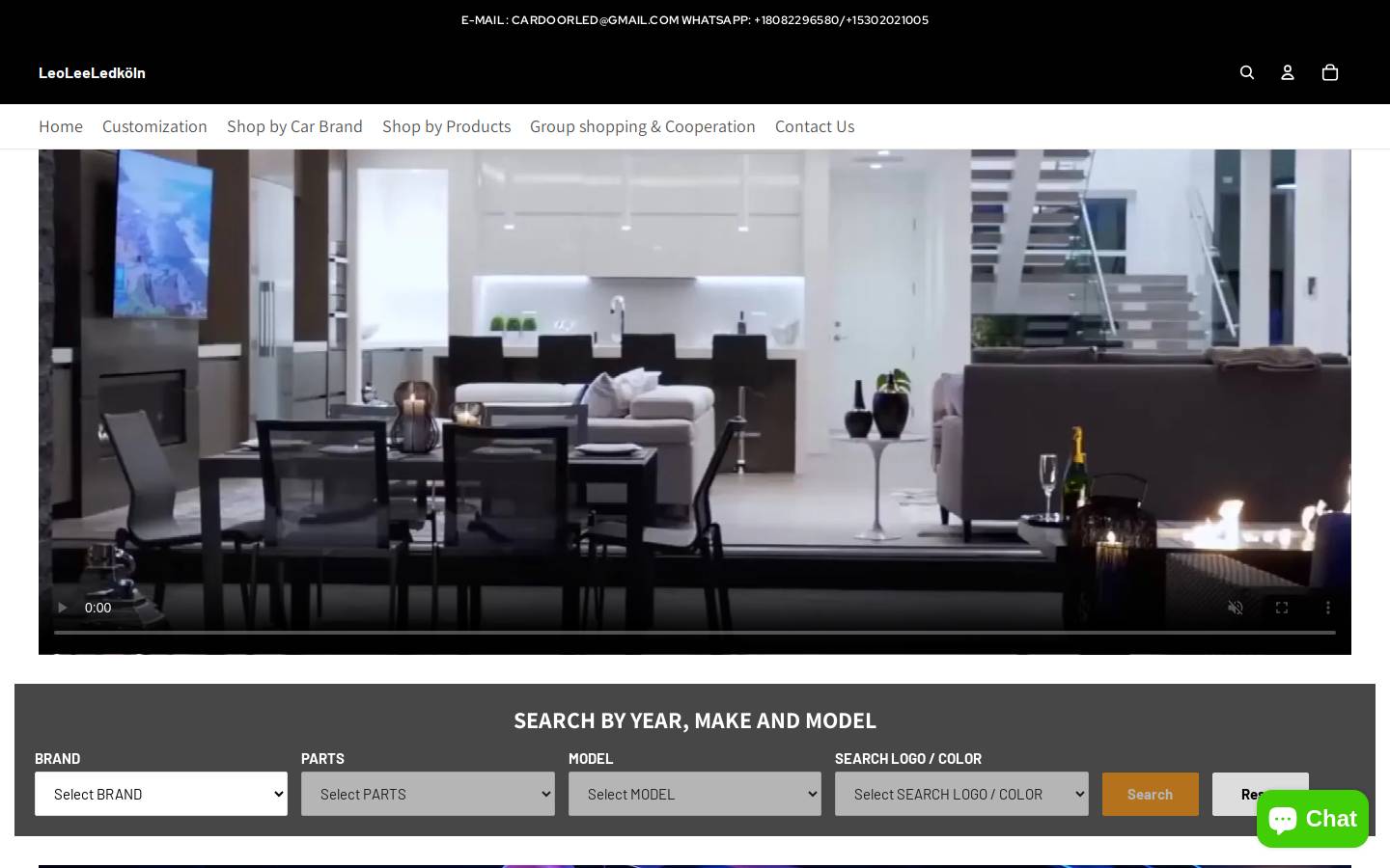 Doorled homepage screenshot