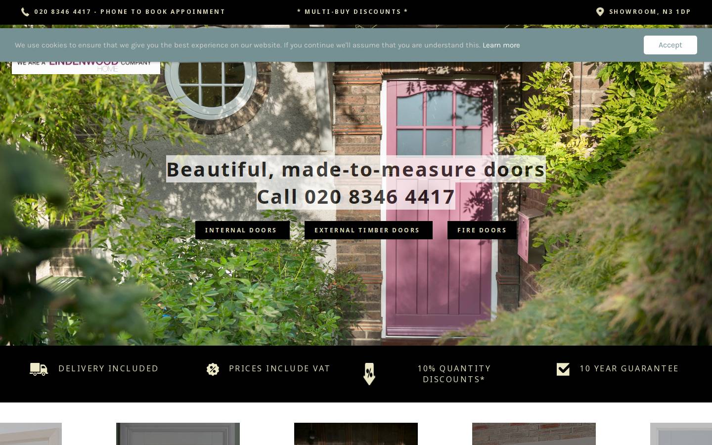 doorsanddoors.net homepage screenshot