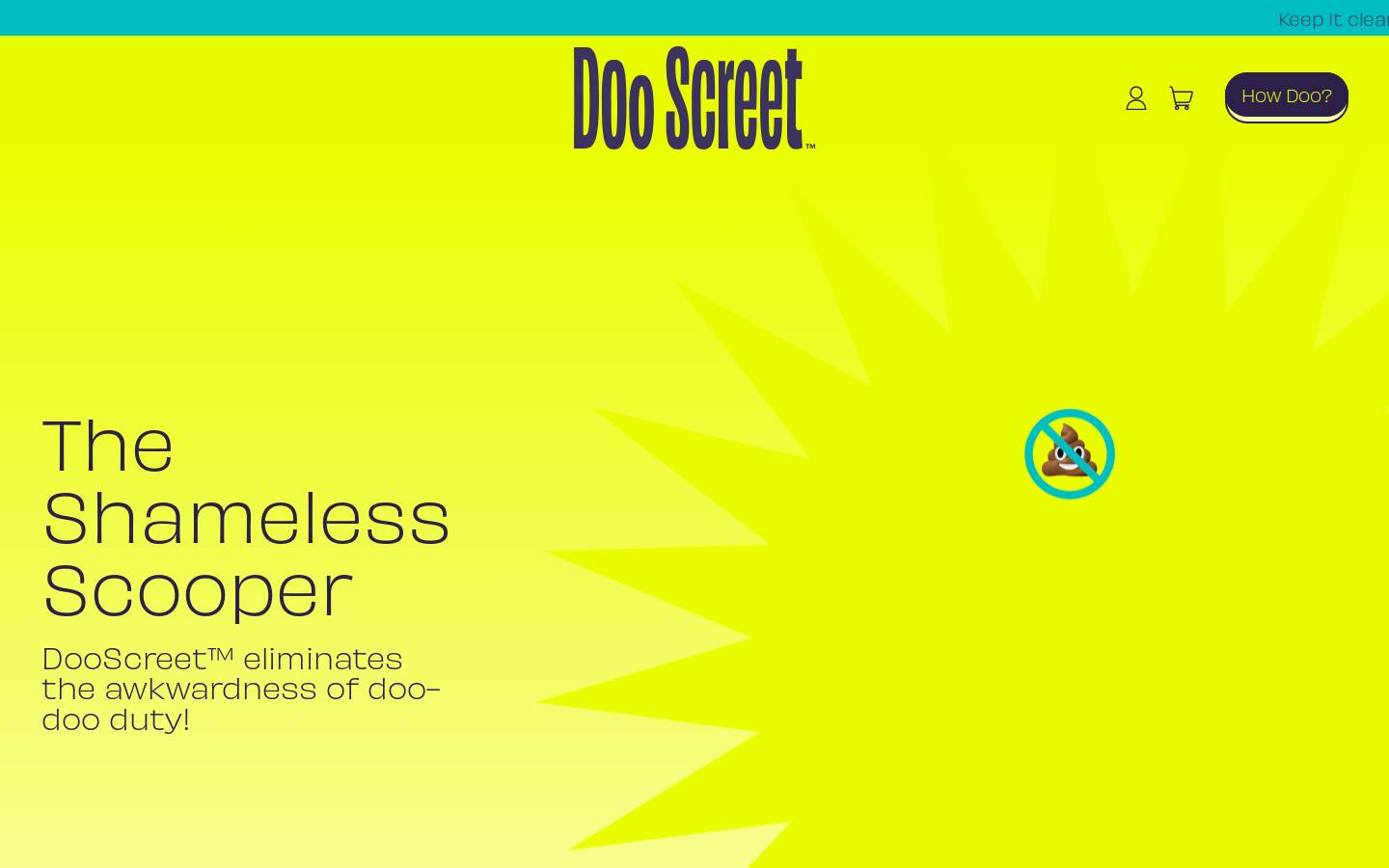 dooscreet.com homepage screenshot