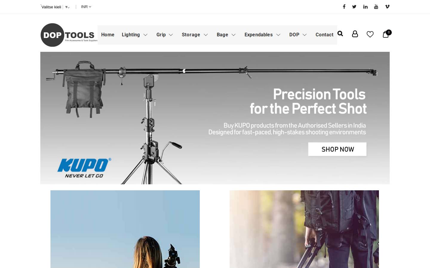 doptools.com homepage screenshot