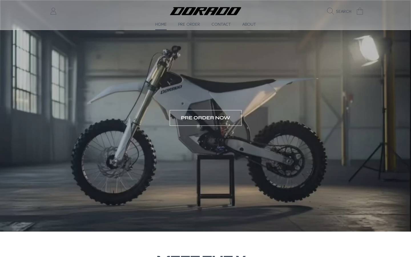 doradomoto.com homepage screenshot
