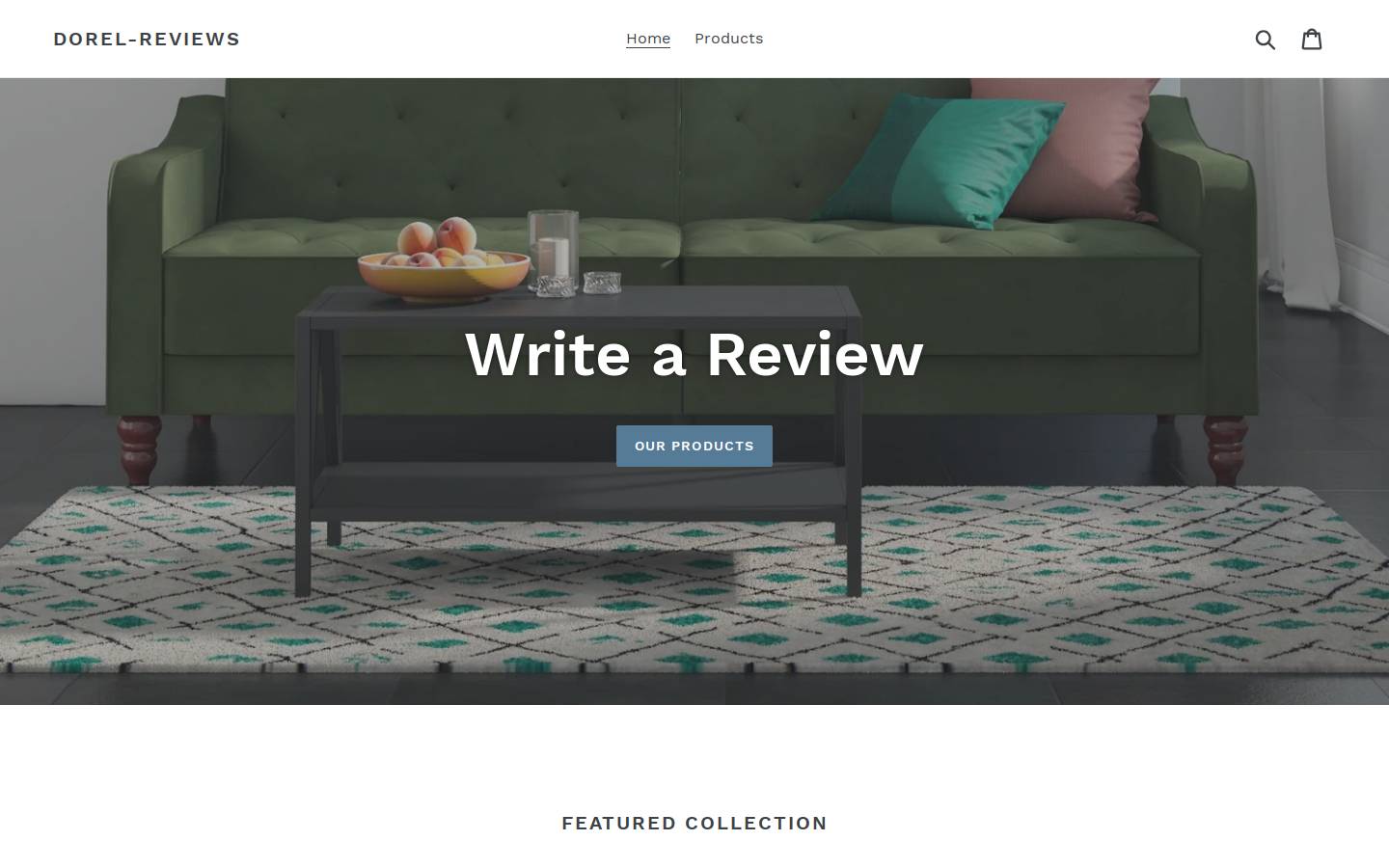 dorelreview.com homepage screenshot