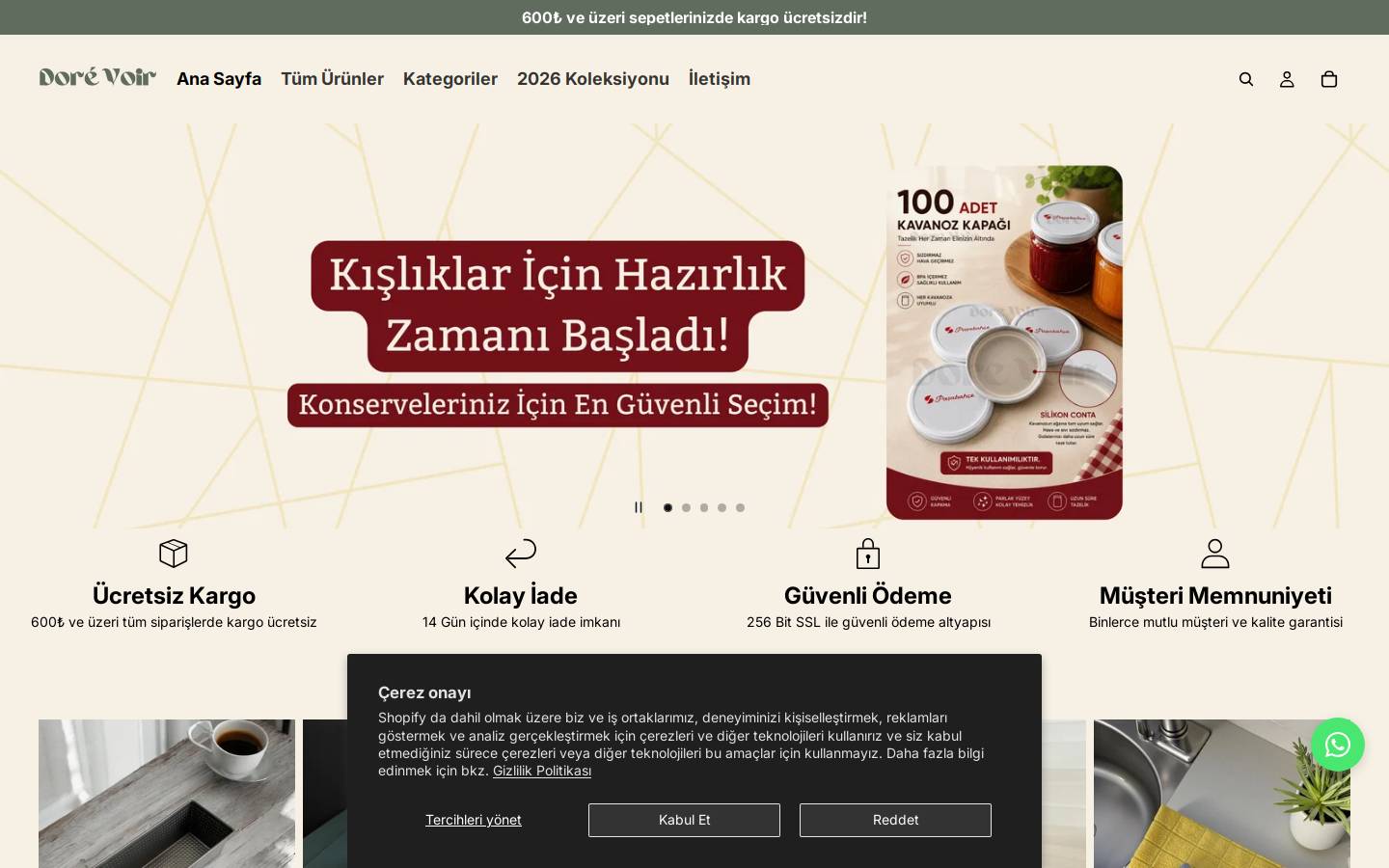 dorevoir.com homepage screenshot