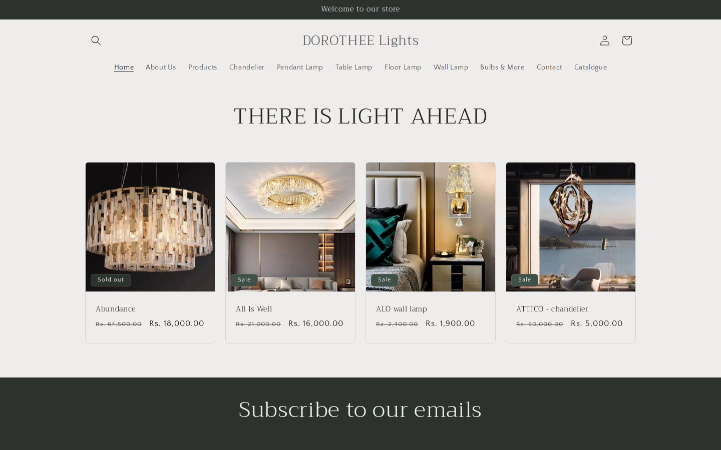 dorothee.in homepage screenshot