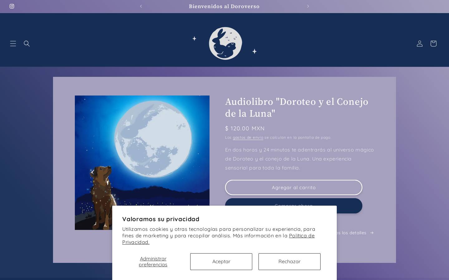 doroverso.shop homepage screenshot