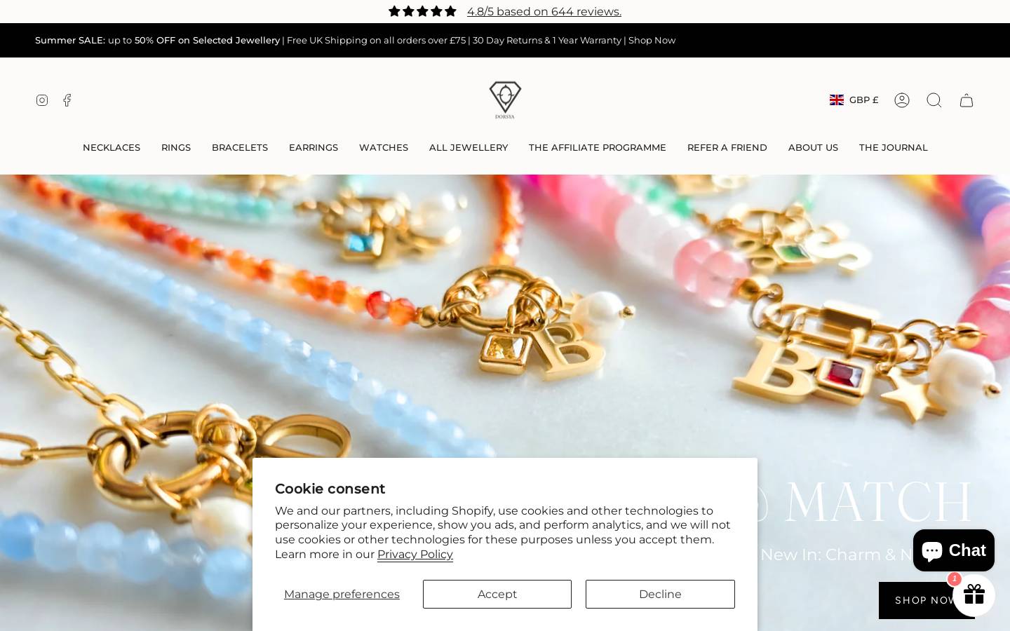 DORSYA homepage screenshot