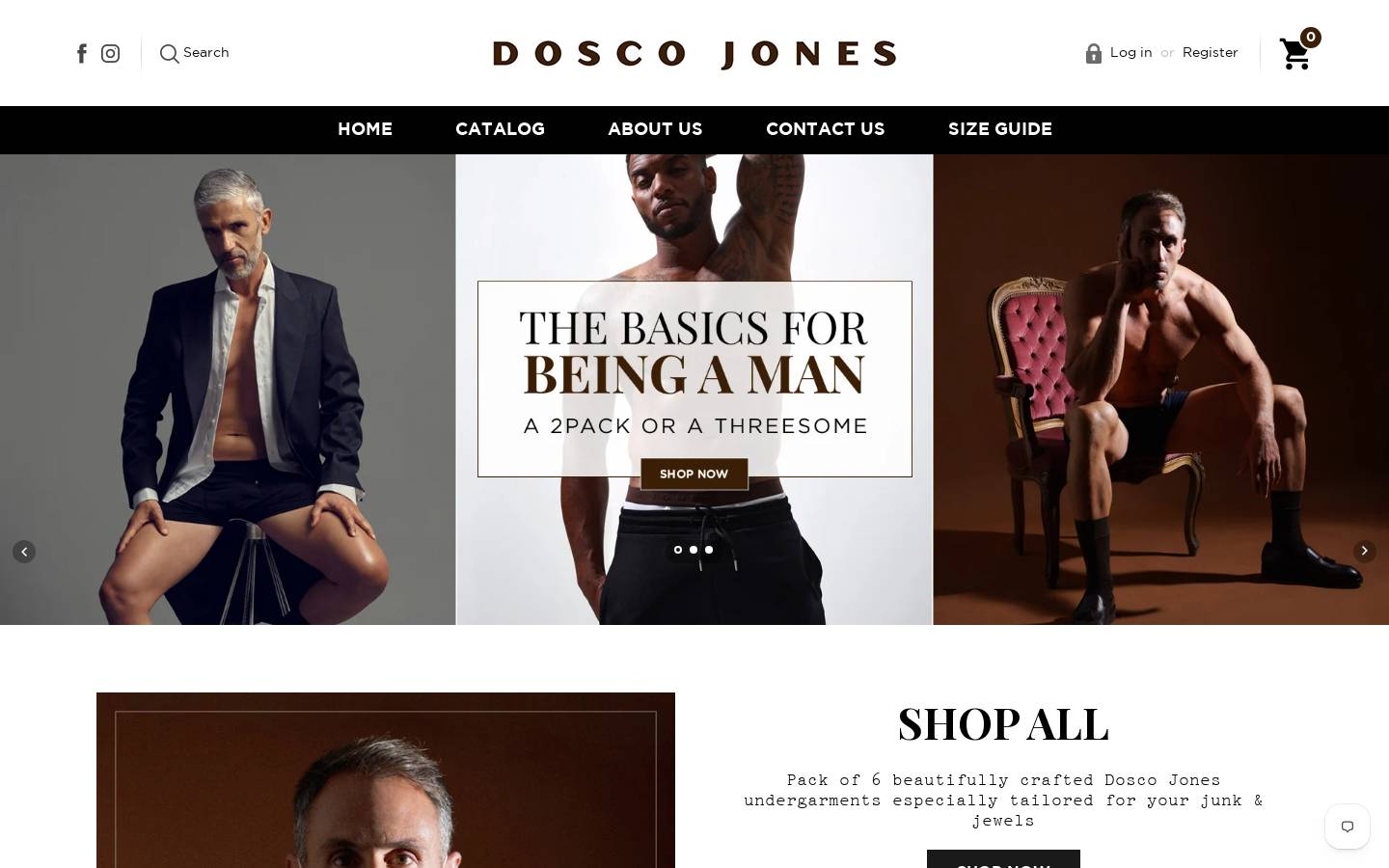 doscojones.org homepage screenshot