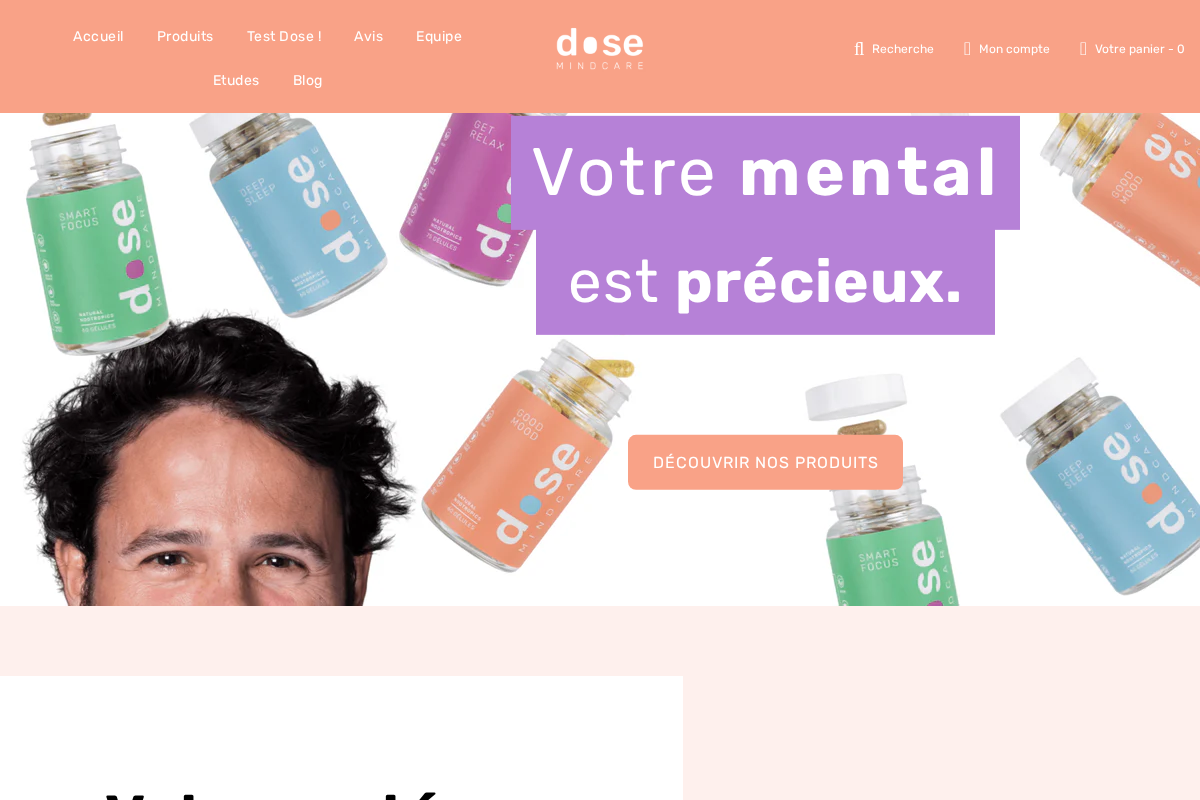 dose.science homepage screenshot