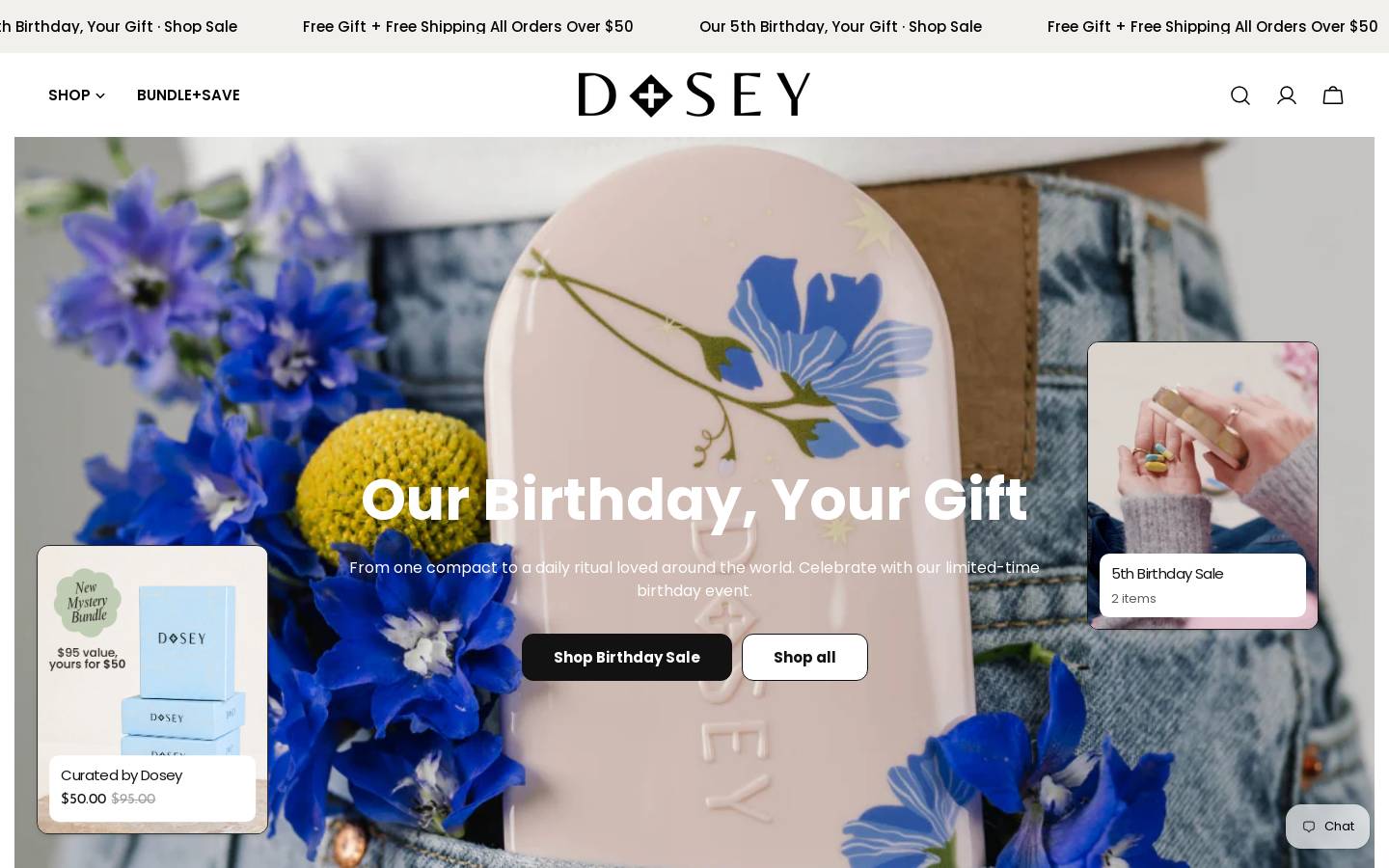 doseystore.com homepage screenshot