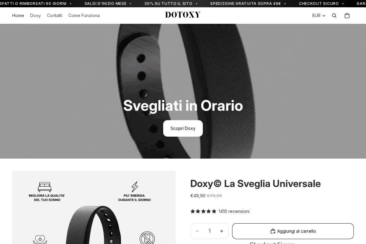 dotoxy.com homepage screenshot
