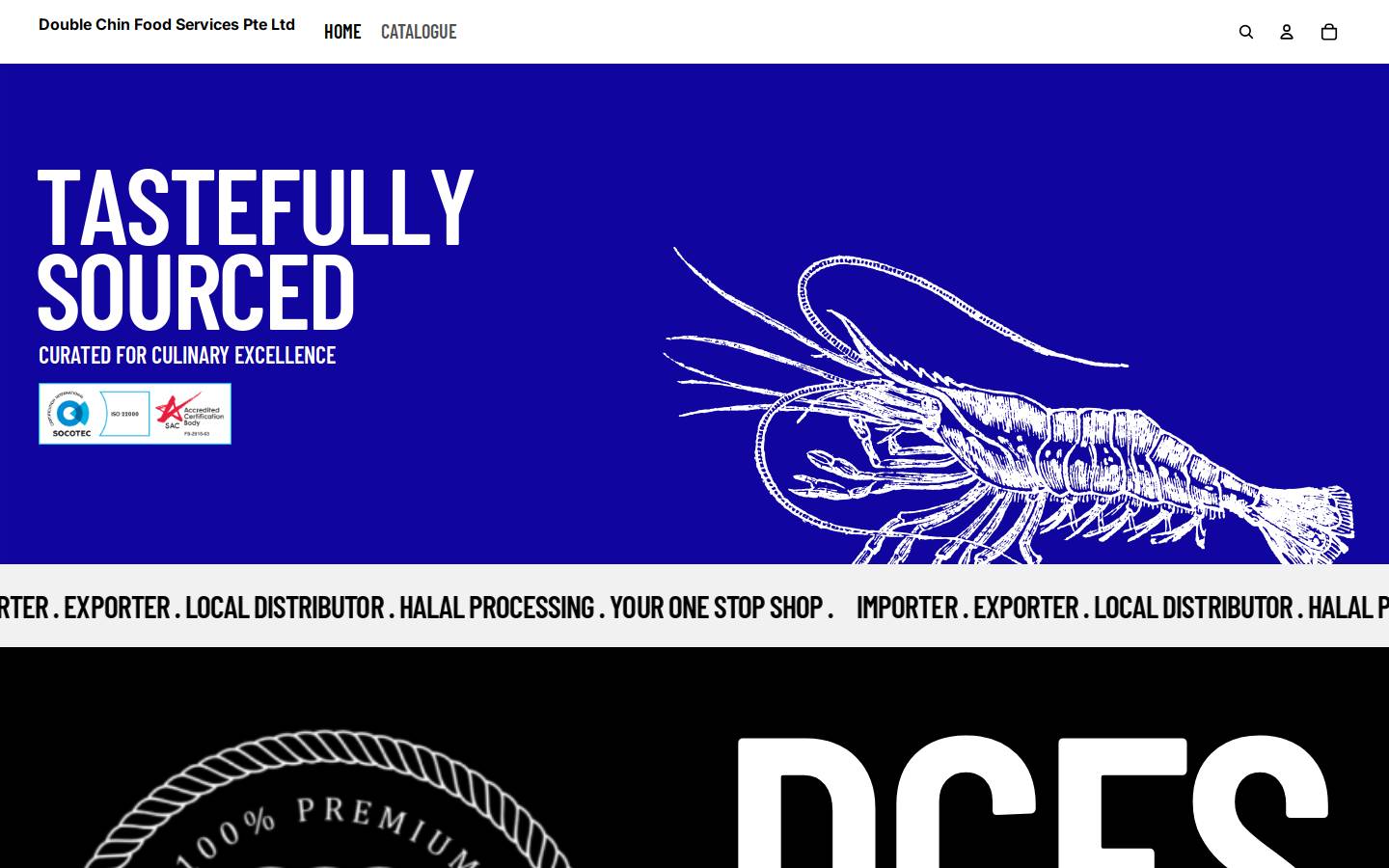 doublechinfs.com homepage screenshot