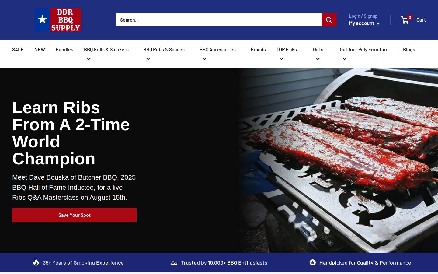 doubledunranch.com homepage screenshot