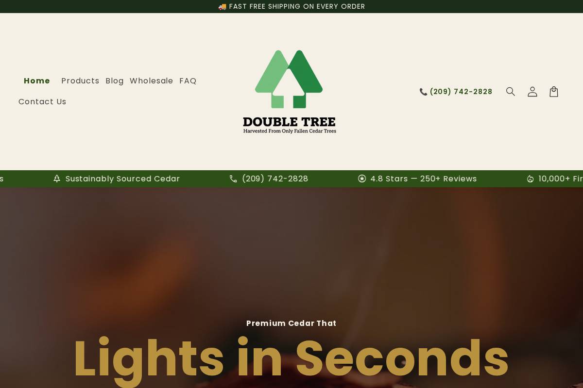 doubletreefatwood.com homepage screenshot