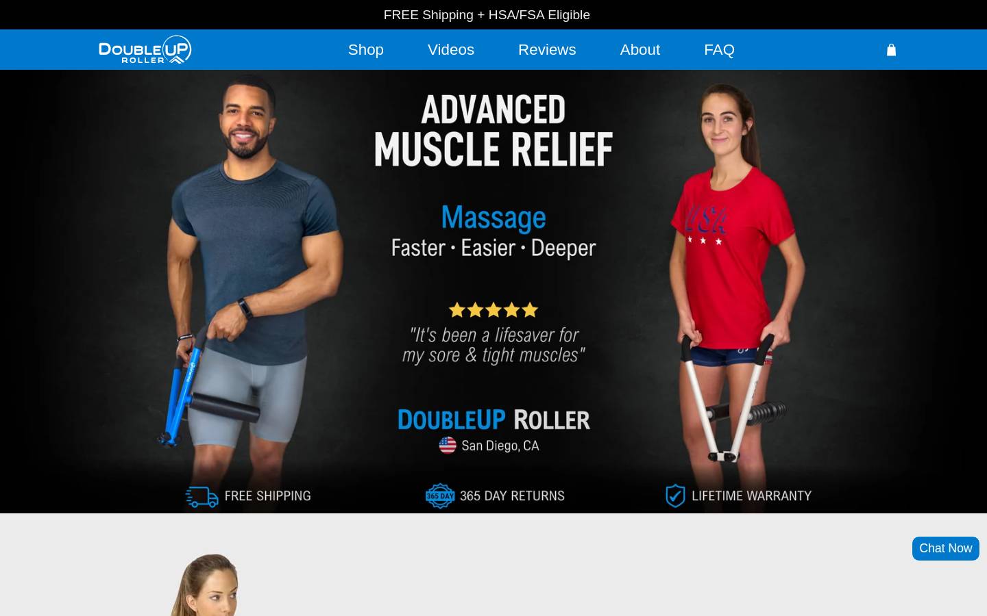 doubleup.co homepage screenshot