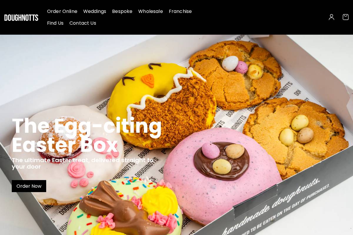 Doughnottsofficial homepage screenshot