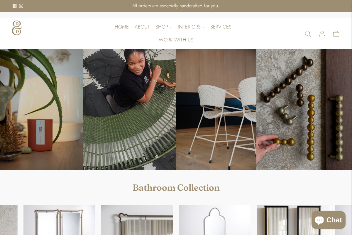 Douglas and Douglas homepage screenshot