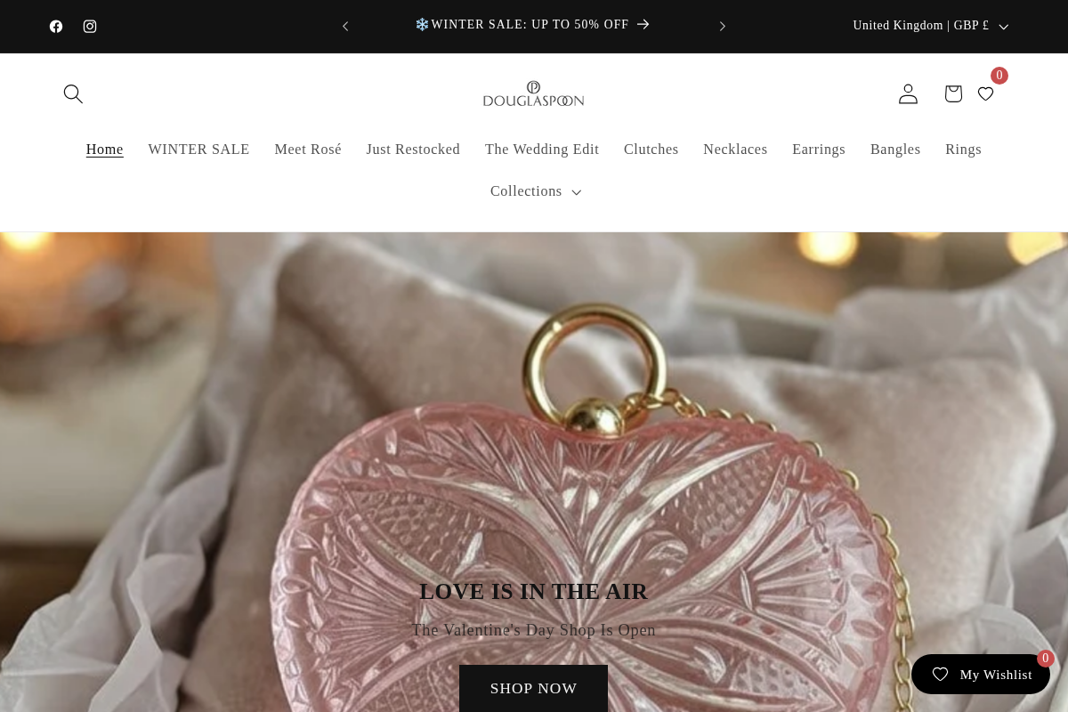 DOUGLASPOON homepage screenshot