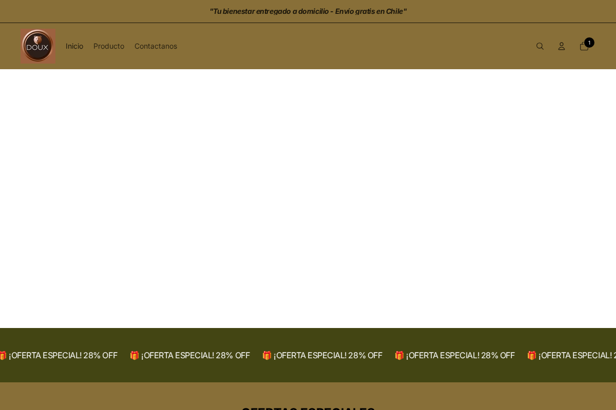 DOUXChileOficial homepage screenshot