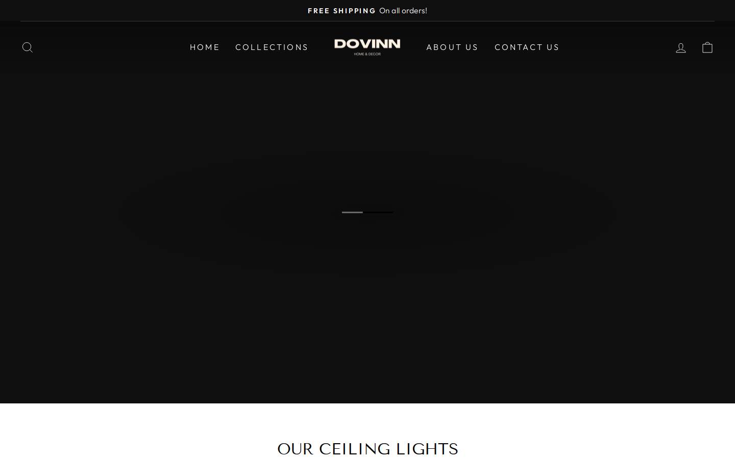 dovinn.com homepage screenshot