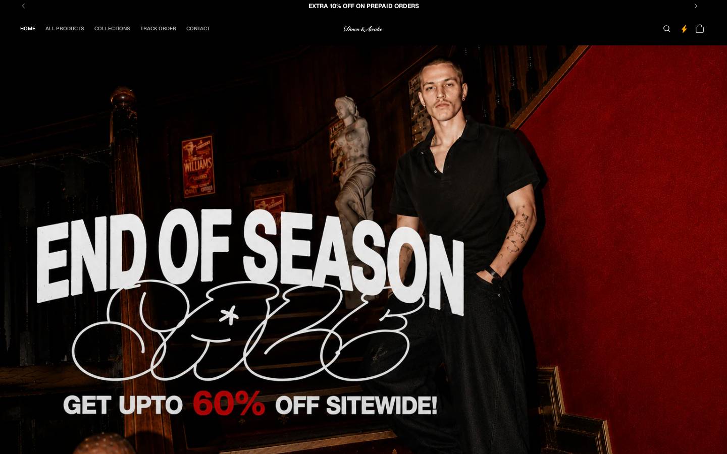downandawake.com homepage screenshot