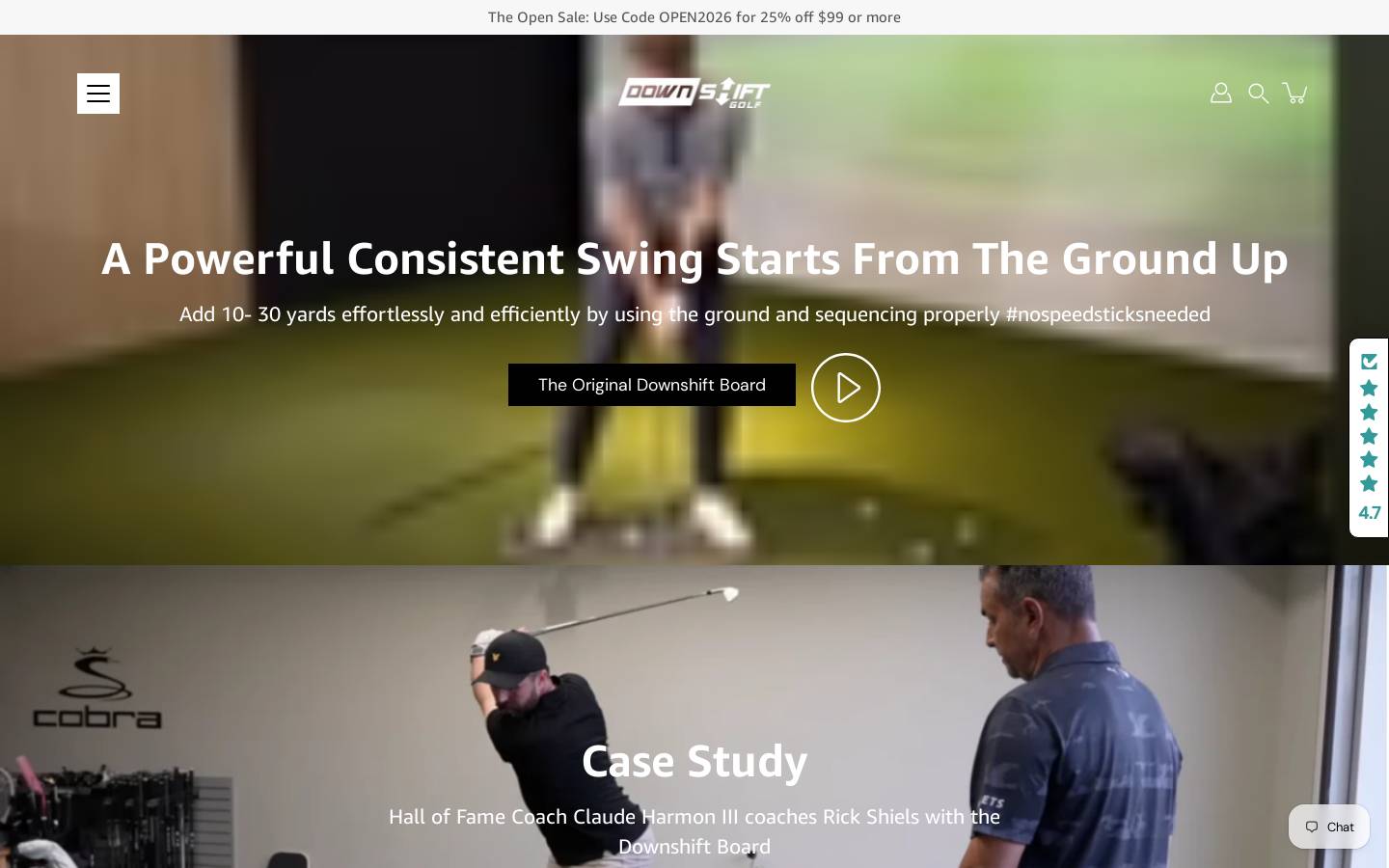 downshiftrunning.com homepage screenshot