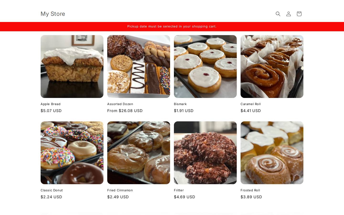 downtowndonuts.net homepage screenshot