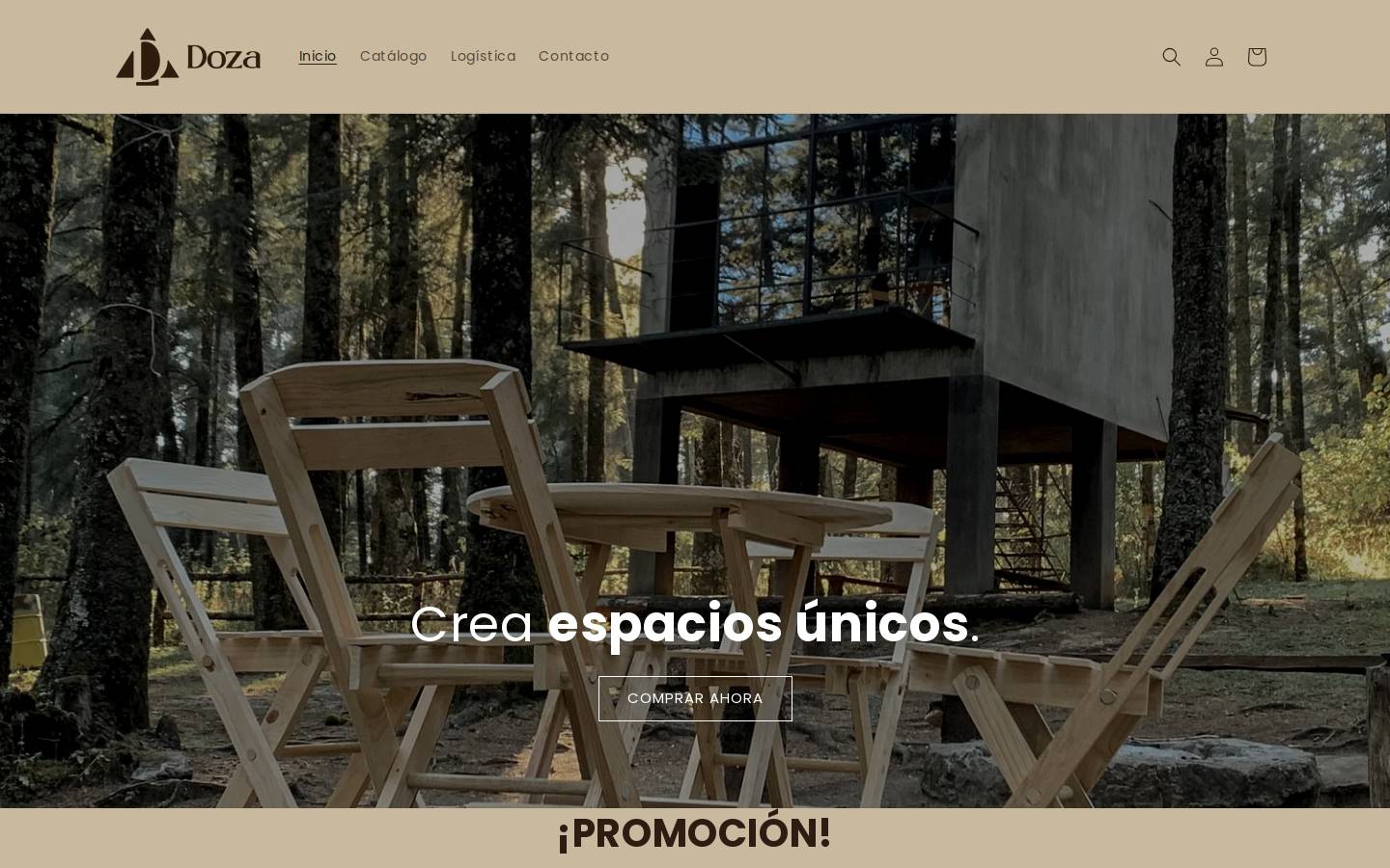 doza.com.mx homepage screenshot