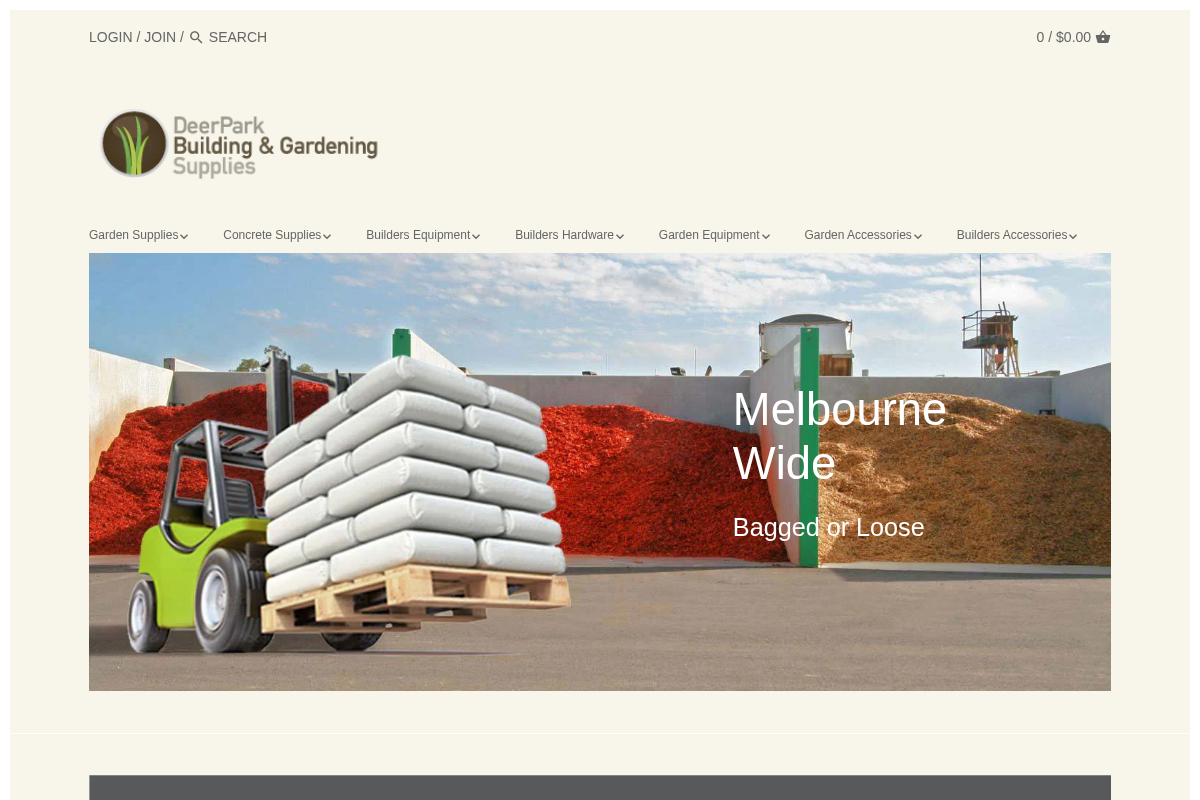 dpbgsupplies.com.au homepage screenshot