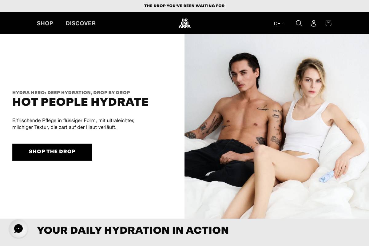 Dr Emiskin homepage screenshot